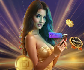 100% Bonus on your first deposit.