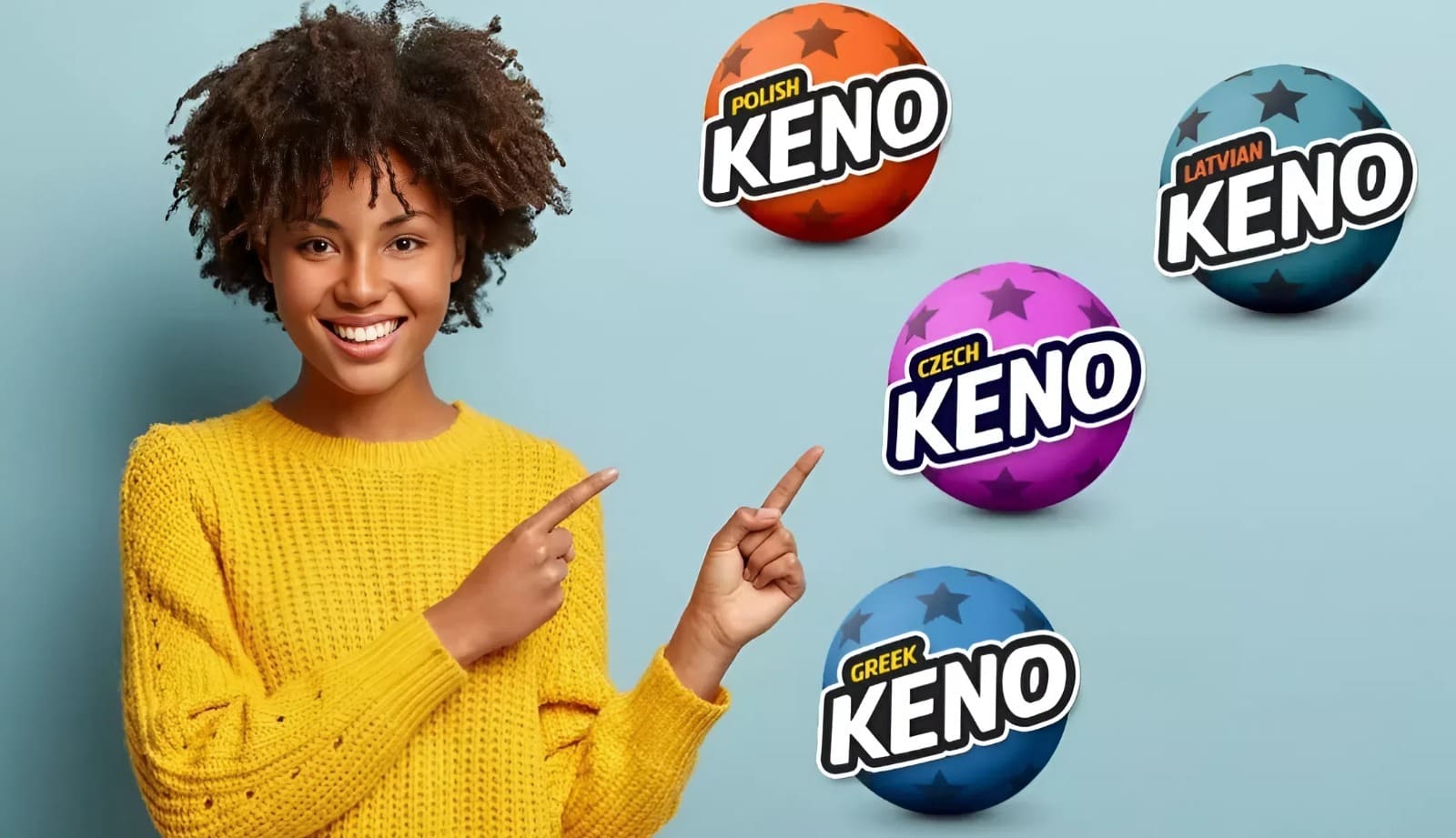 girl-and-four-balls-keno